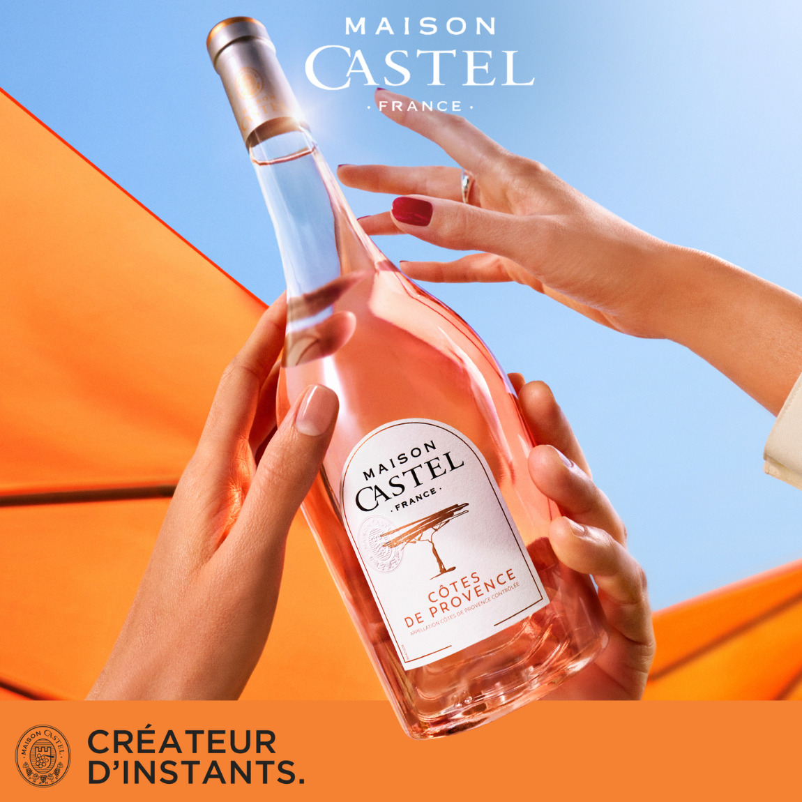 bouteille castel côtes de provence